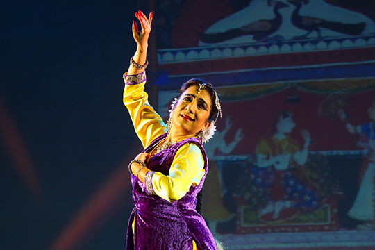 Sushmita Banerjee performing in Gauhar Jaan